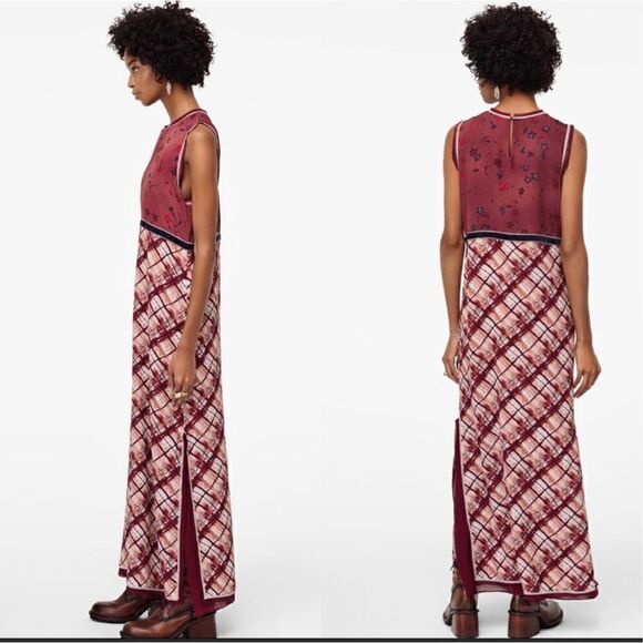 Zara limited edition sleeveless printed dress - Picture 11 of 16